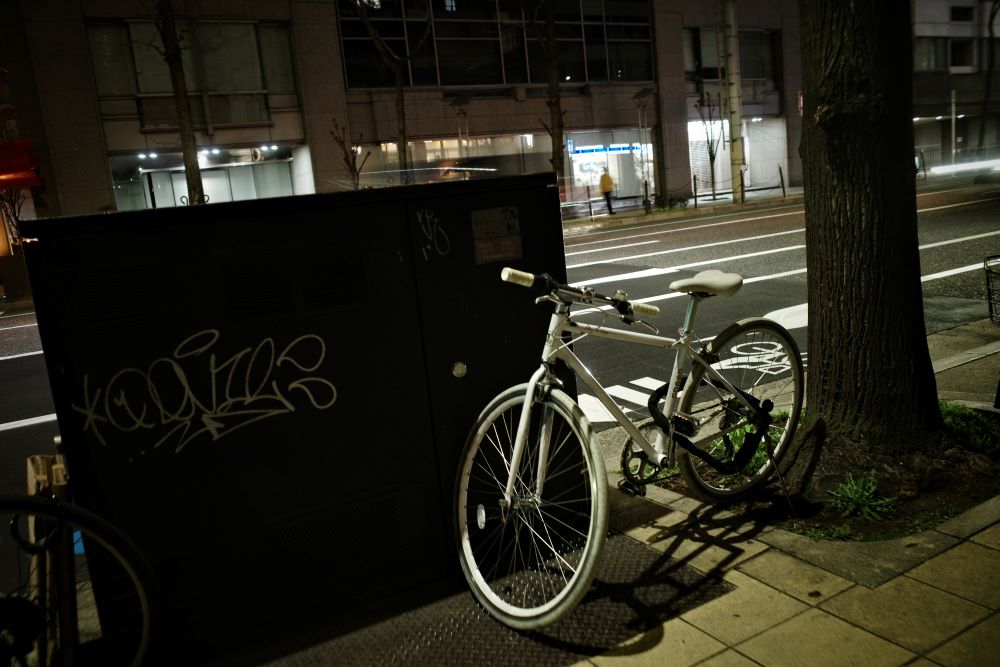 白チャリカッコイイ！
#rr3
#street 
#bicycle