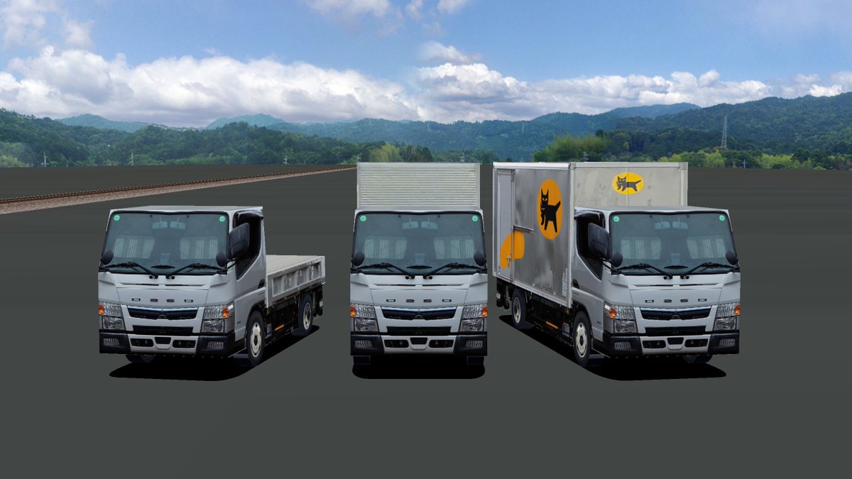 retasu_Bve's tweet photo. 自動車のストラクチャを作りました！①

横須賀線は、線路脇に車通りの多い道路があったり、逗子や東戸塚の近くにはカーディーラーもあるので、必要不可欠となる自動車のストラクチャを制作しています

第一弾として、バスやトラックなど作りやすそうな車を中心に作りました！
#BVE横須賀線 https://t.co/zhEnwwgLjZ