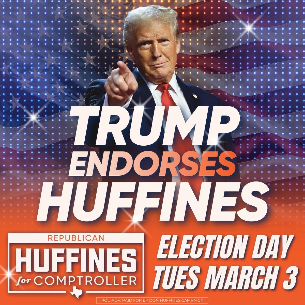 Don Huffines tweet media