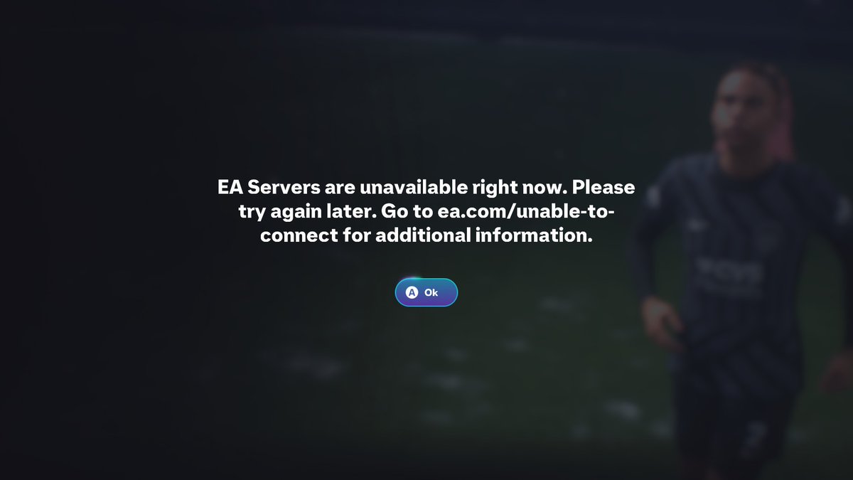 bobbbb92's tweet photo. @EASFCDirect I CANT CONNECT THE SERVERS!!! WTF https://t.co/JR2HGqVqyR