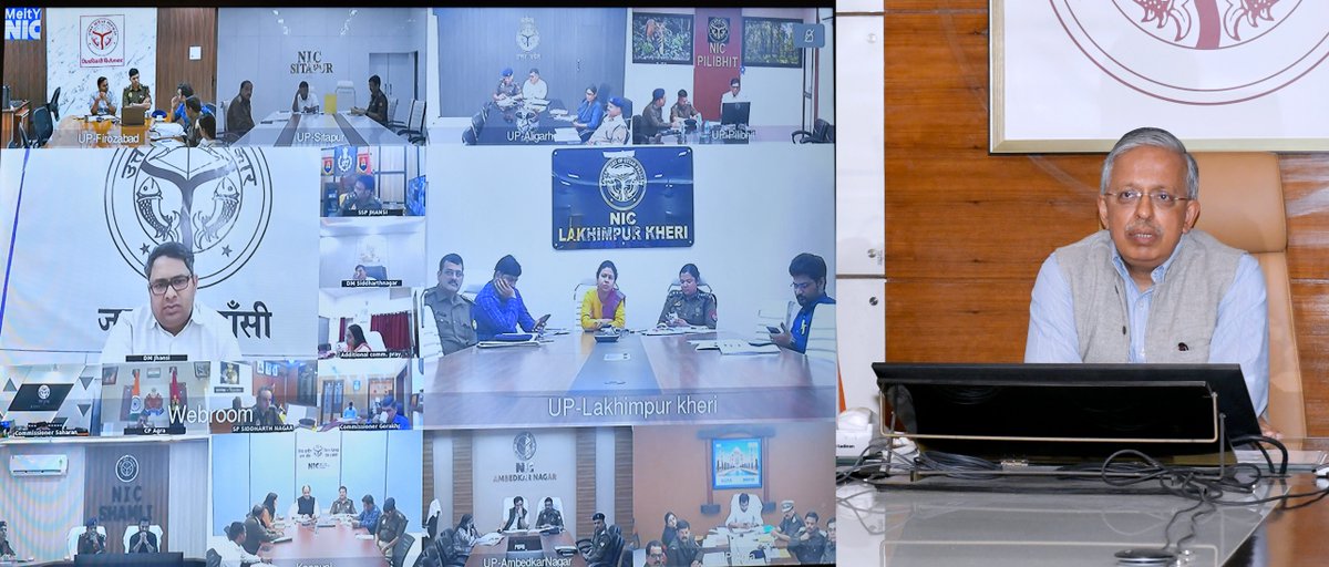 S.P. Goyal, Chief Secretary, GoUP tweet media