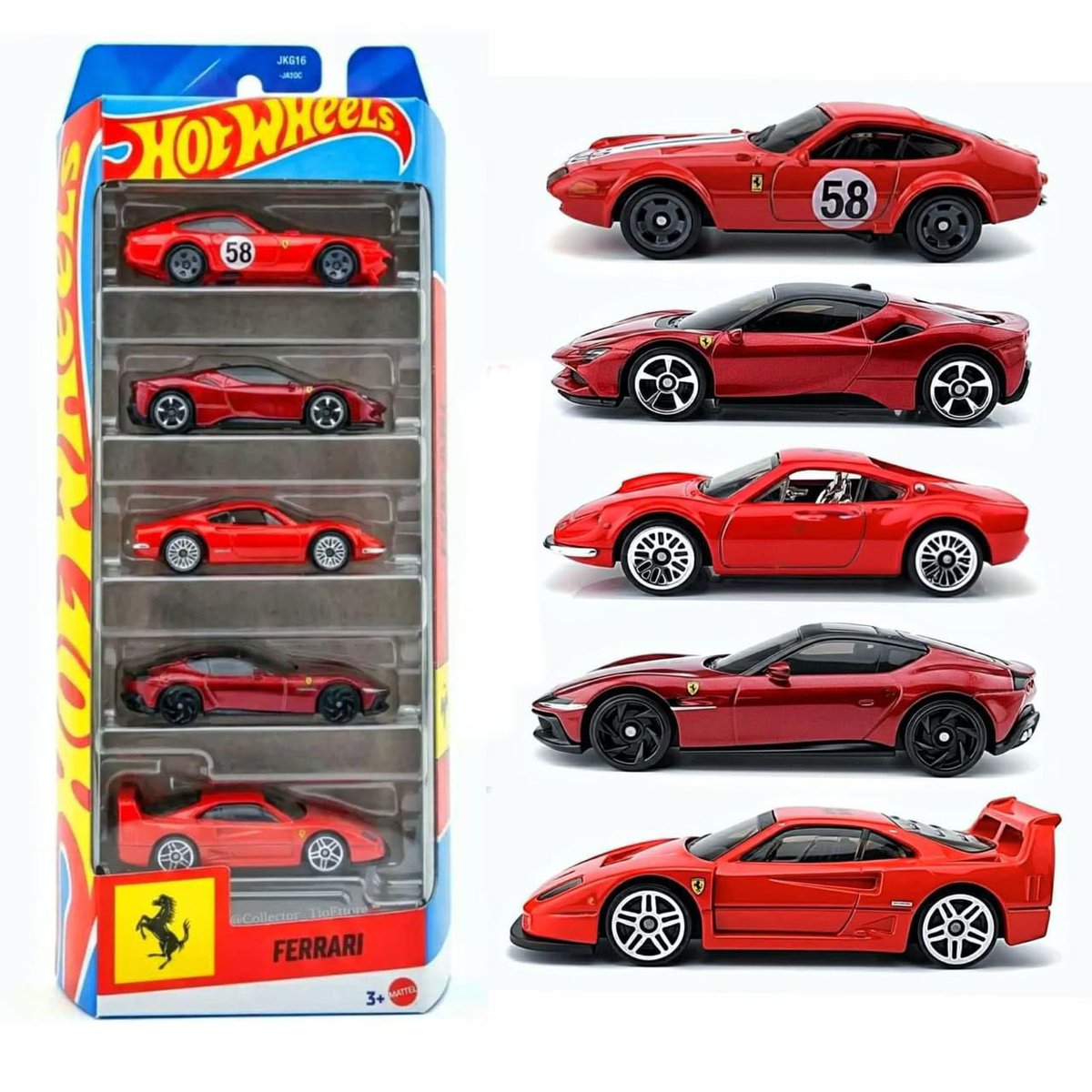 Ferrari 5-car multipack ! What a blast