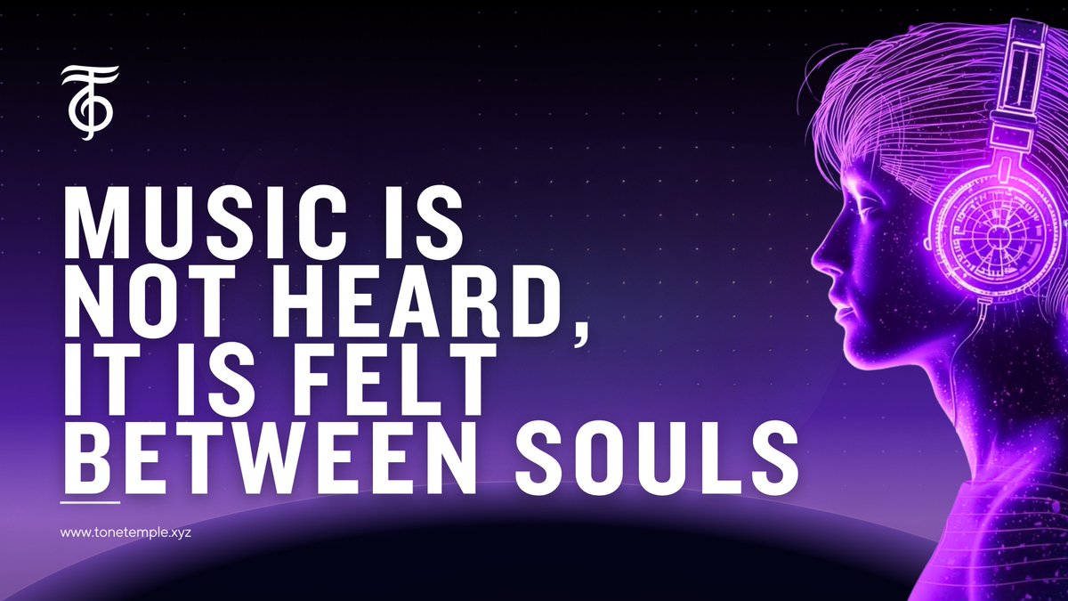archaeia's tweet photo. 🎼 𝗠𝘂𝘀𝗶𝗰 𝗳𝗹𝗼𝘄𝘀 𝗳𝗿𝗼𝗺 𝗼𝗻𝗲 𝘀𝗼𝘂𝗹 𝘁𝗼 𝗮𝗻𝗼𝘁𝗵𝗲𝗿.

It’s not about selling but about sharing moments, emotions, and stories through every sound. 

The true worth of music is in the experience.

📍 Follow us:
https://t.co/1koG1DfgjP

#ToneTemple #Music #Soul https://t.co/fUPpSagRtu