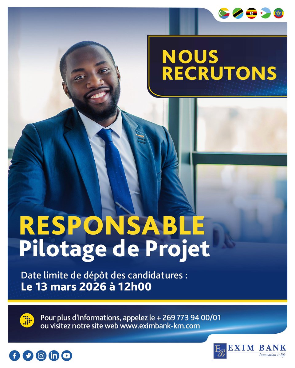 EXIM BANK Comores tweet media