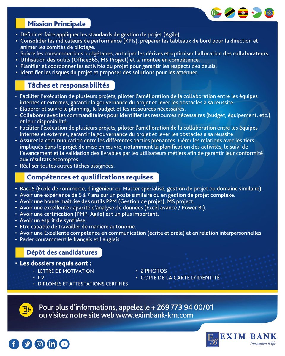 EXIM BANK Comores tweet media