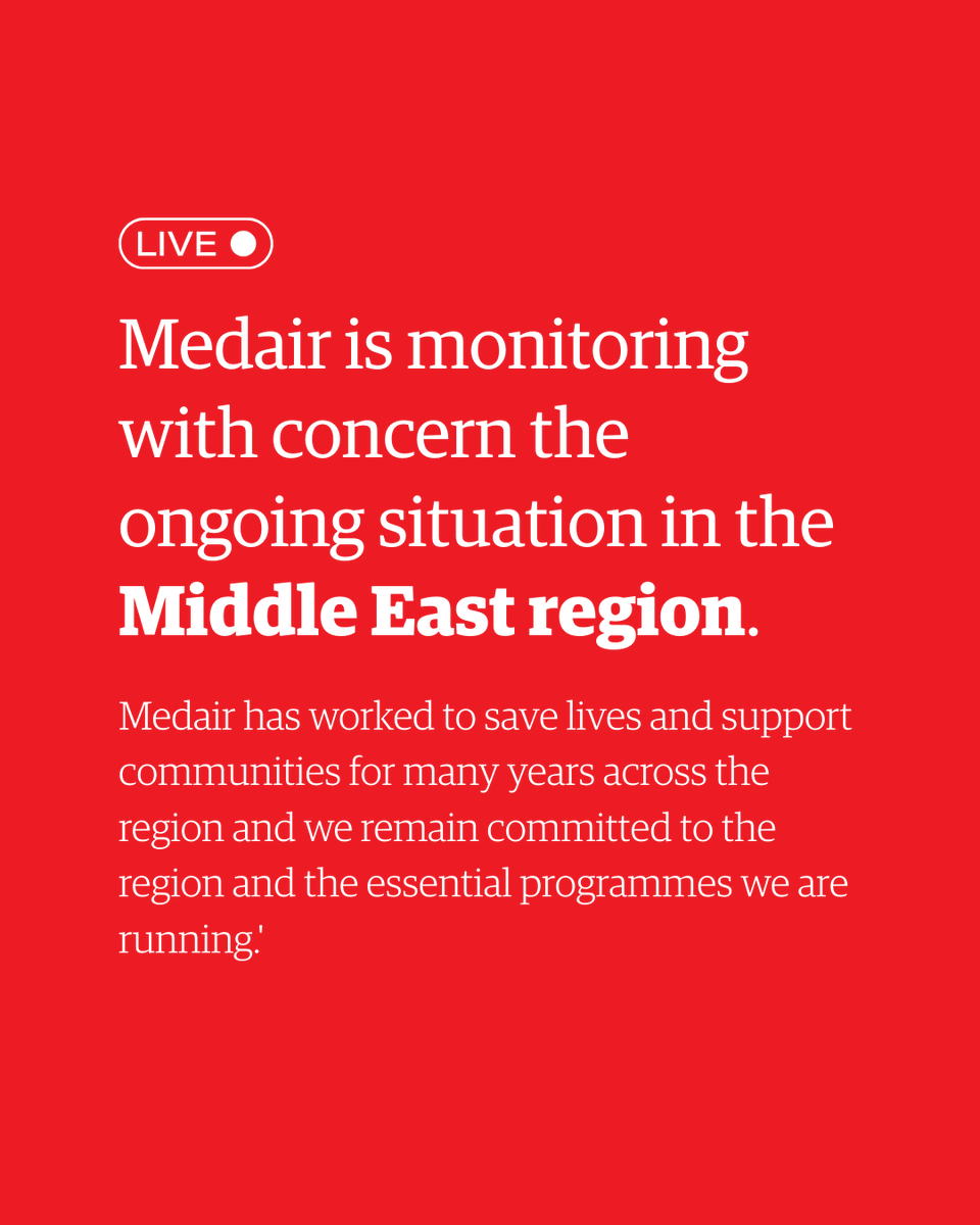 Medair tweet media