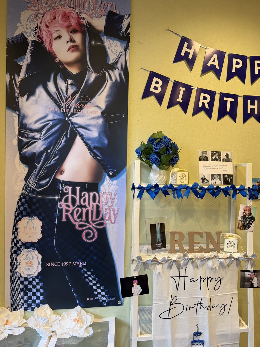 蓮くんセンイルカフェ行ってきました！ 入口からセクシー蓮くんの