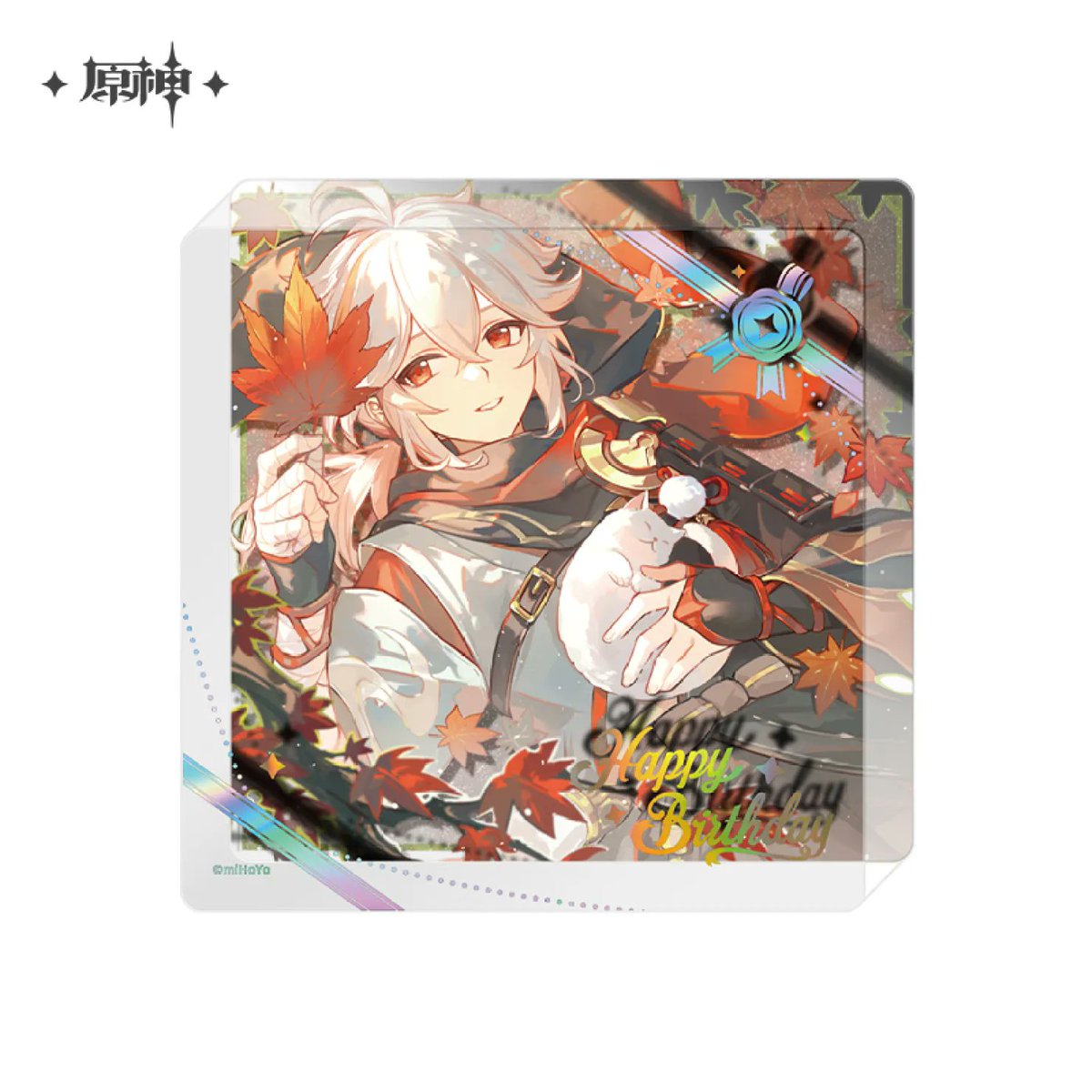 原神』より「運命の日シリーズ バッジ＆色紙＆厚手アクリルコースター