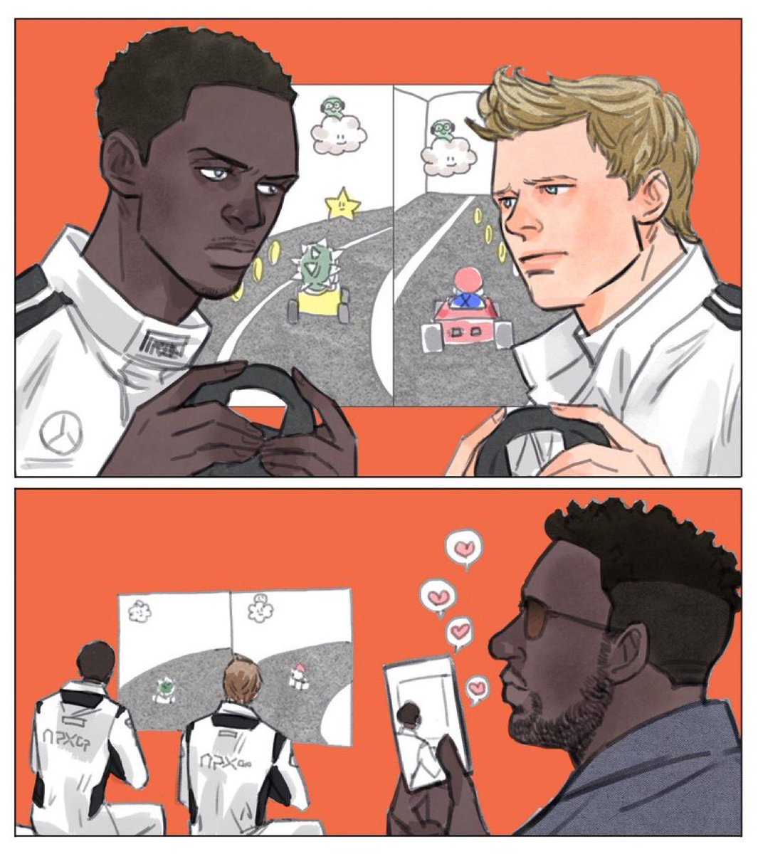 やっぱりマリオカートも上手いんだろうか。