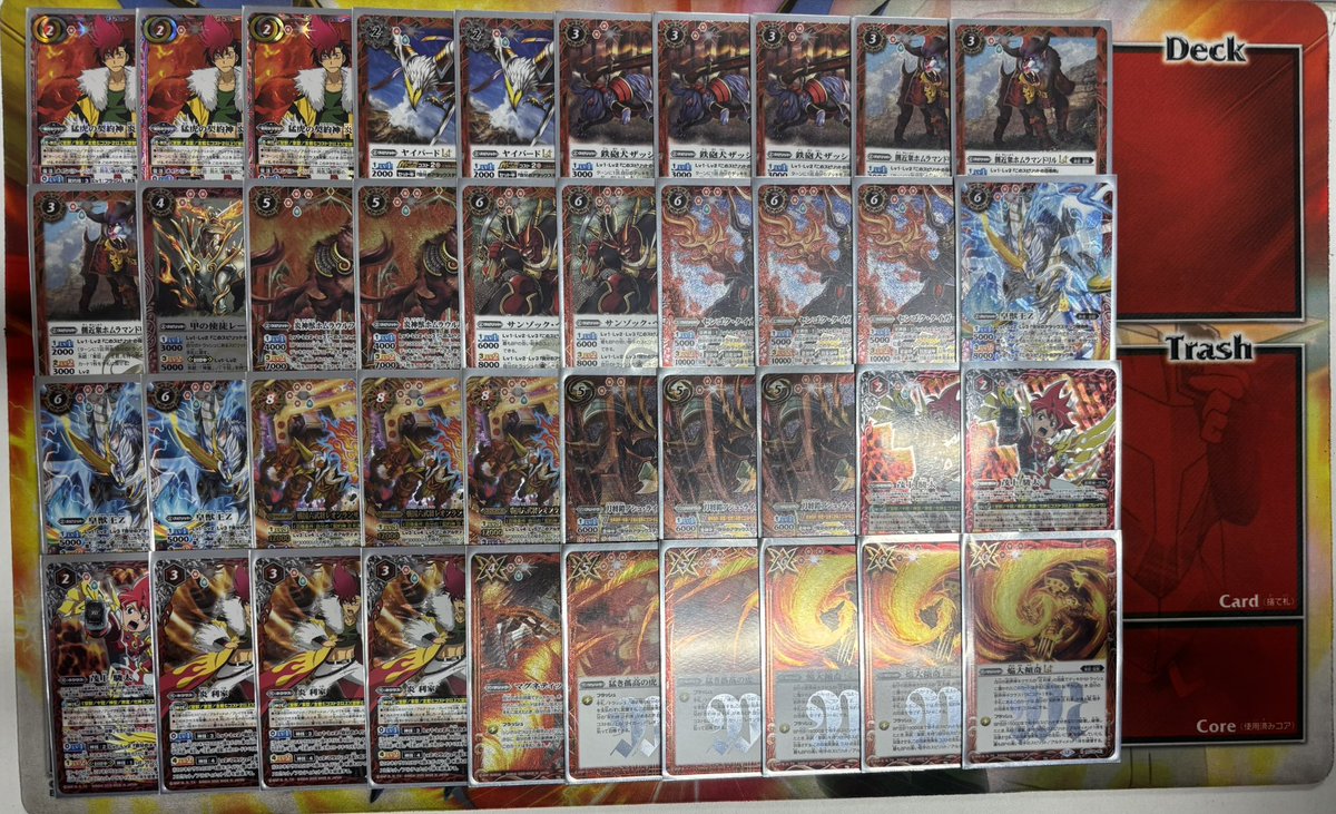 バトルスピリッツ デッキ販売】 新しくデッキ販売の在庫を入荷しました