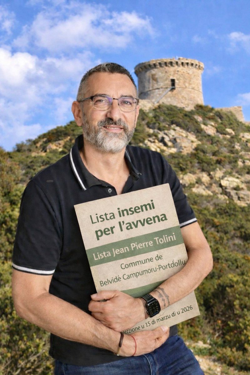 kissingpigs's tweet photo. Alizzione in belvidè campumoru portidollu. « Lista insemi priparemu l avvena-jean pierre Tolini » 
#Municipales2026 #corsica https://t.co/K3CCuYS8By