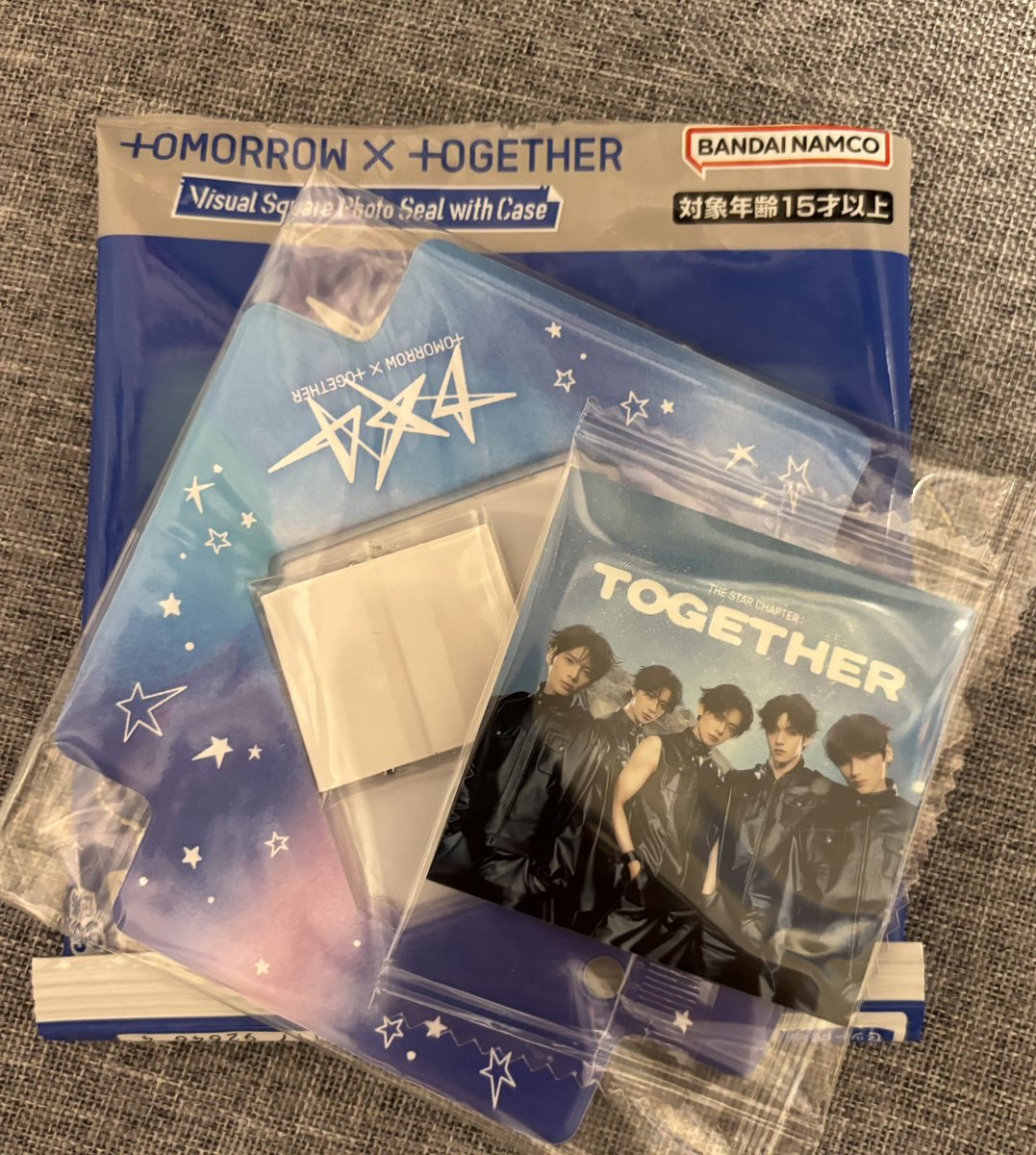 TXT フォトシールケース 交換 譲）全員メンバーver. 求）テヒョン 郵送