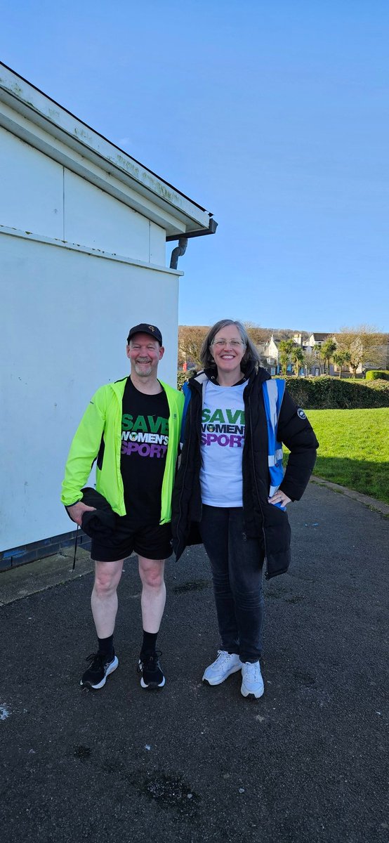 RD at Agnew this morning. Our wee <a href="/parkrunUK/">parkrun UK</a> had more females than males at it today, which is fantastic to see! Wonder what the overall stats are on that? Most I've been at recently are very much the other way round. But then, who knows if that's accurate? 💜🤍💚