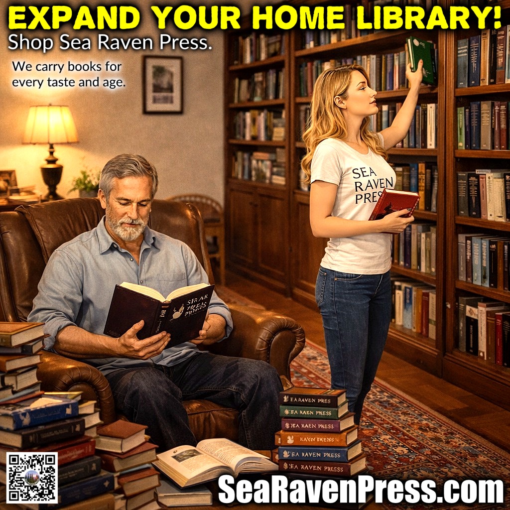 SeaRavenPress's tweet photo. EXPAND YOUR HOME LIBRARY! Shop our world famous Sea Raven Press online bookstore. We carry non-mainstream titles for every taste and age. #Politics #Science #Spirituality #Biography #CivilWar #RealHistoryMatters #FreePress #FreeMinds #ReclaimingTrueHistory https://t.co/QuqQzvqH46 https://t.co/in5fQrKXPn