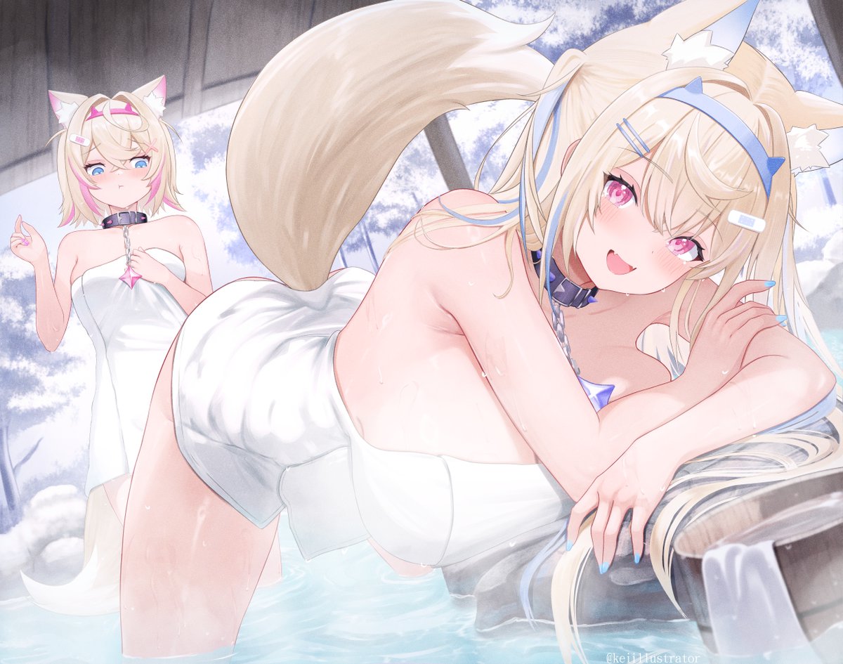 🩵 🩷 🐾
#FWMCpix 

SFWイラスト