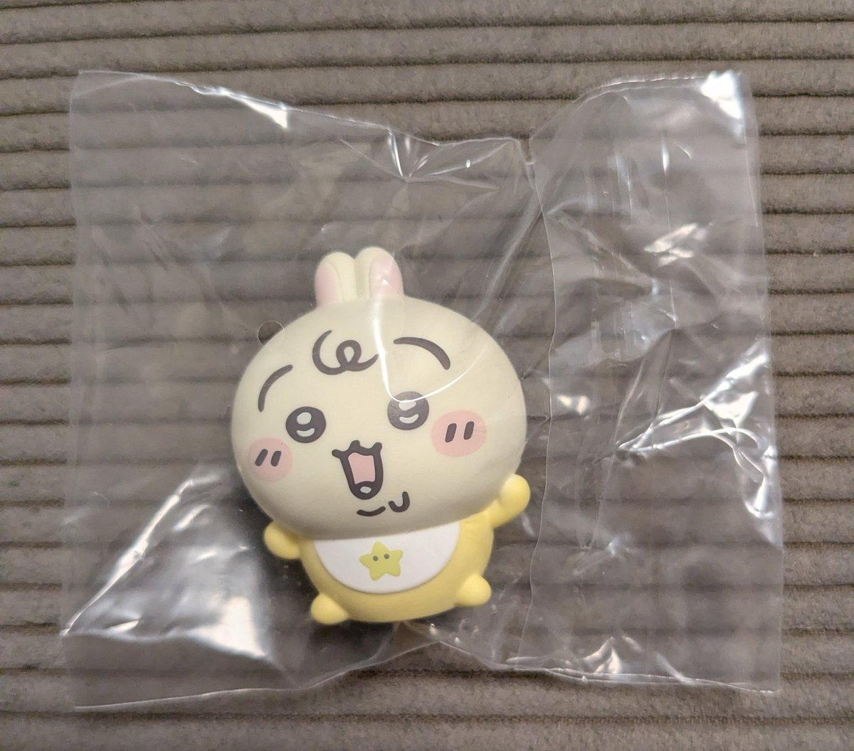 timemmame's tweet photo. ちいかわベビー　ミニソフビ
フィギュアコレクション　交換

譲　うさぎ
求　モモンガ
郵送での交換希望です、
お気軽にお声掛けください。 https://t.co/Br3l59lTG2