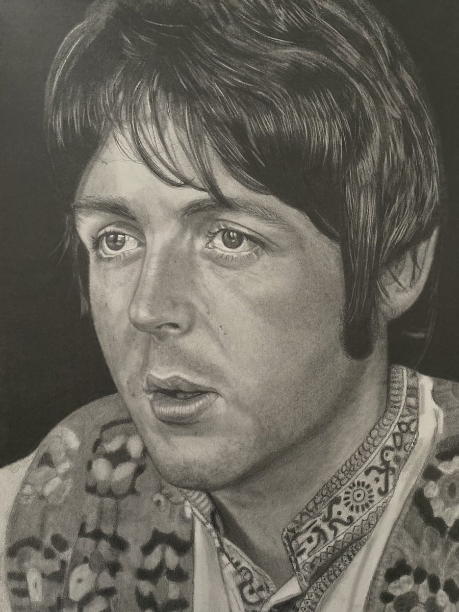 Joe_589's tweet photo. Latest portrait of the legend Sir Paul McCartney . @PaulMcCartney @thebeatles https://t.co/MrCClNU2My