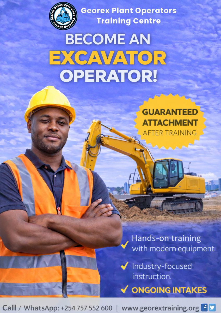 Georex Plant Operators Training Centre tweet media