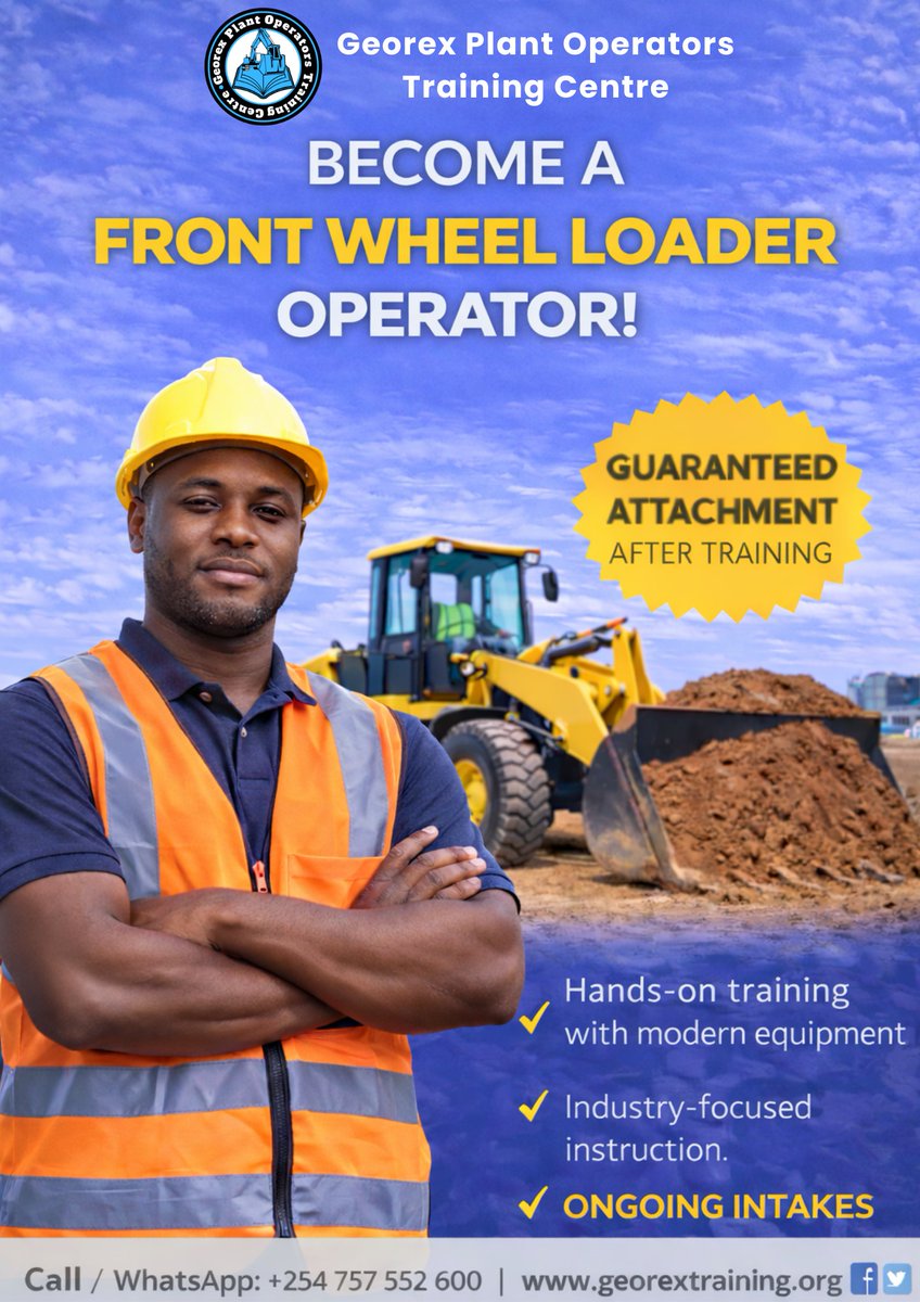 Georex Plant Operators Training Centre tweet media