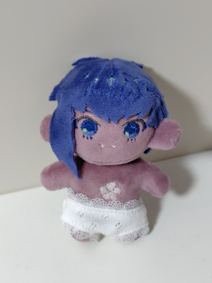 8のぬいぐるみ作りました💙 型紙 伏様（@yvc07190426） 使わせて頂き