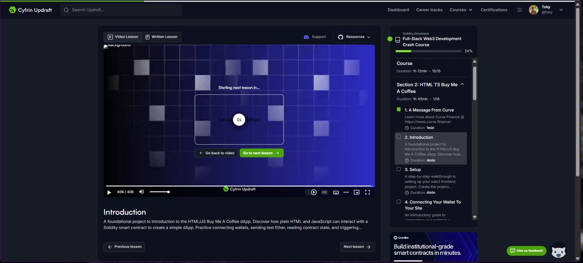 TobyTech6's tweet photo. ✅DAY 2: Building the Bridge ✅
Architecture update: Transitioning from pure logic to the full user experience
✅Handling blockchain latency with precision ✅Integrated Viem for window.ethereum detection
✅Building the "Buy Me A Coffee" interface
⚡️
#Web3Dev #ZKsync #Viem https://t.co/ErPn5jWFTq