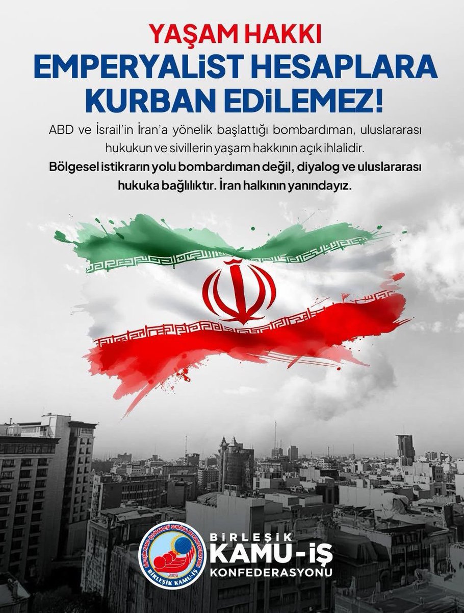 #Iran #savas
#NoWarWithIran
#NoWar
#SavaşaHayır