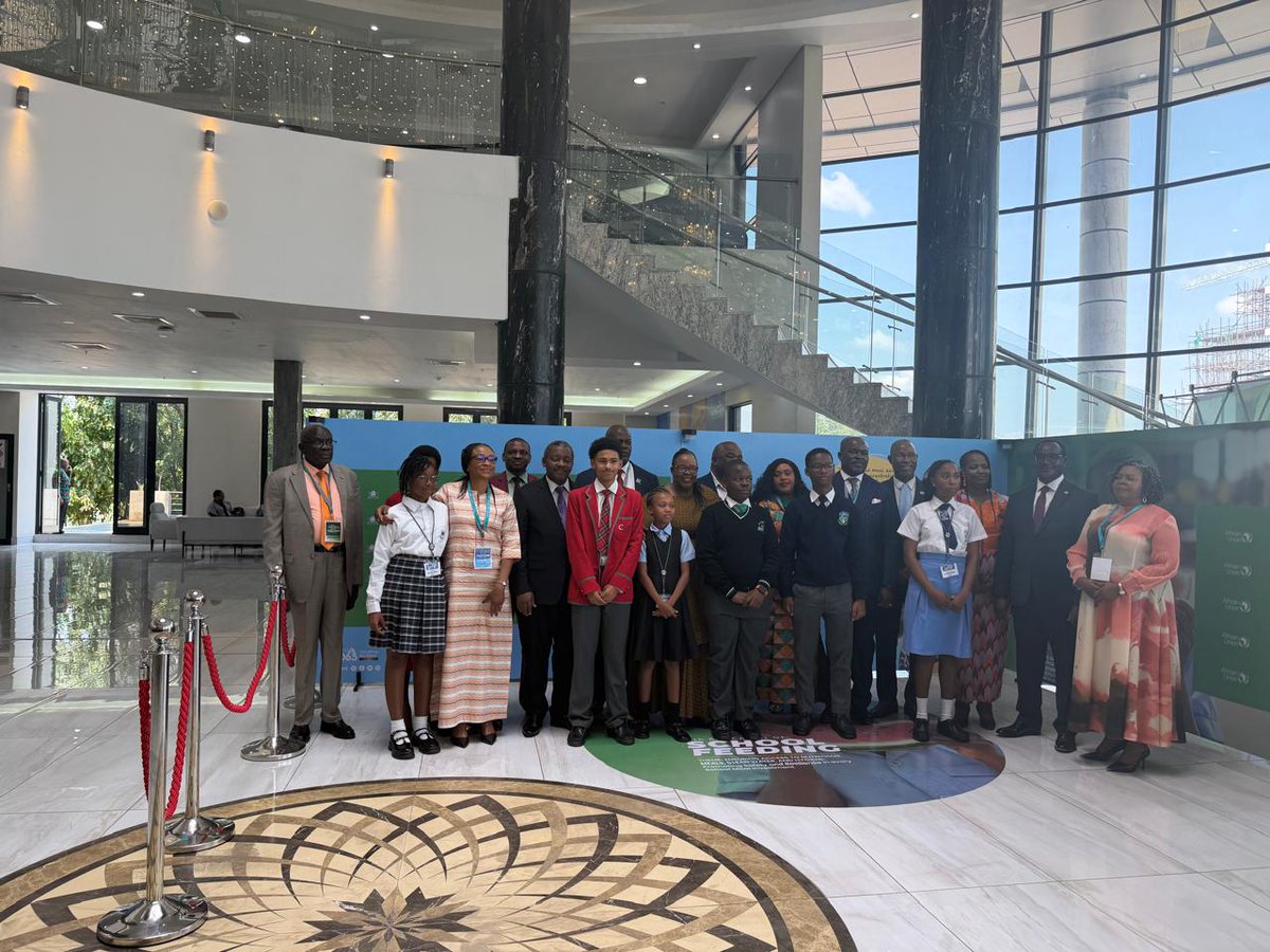 TorerayiMoyo's tweet photo. It is a great honour to join fellow African Ministers of Education at this 11th Africa Day of School Feeding. This gathering is a testament to our shared commitment to nurturing the future of our continent through investment in the well-being of our learners.  

The theme of this year’s commemoration  “Ensuring Access to Nutritious Meals, Clean Water, and Hygiene Promoting Safety and Resilience in every School Meal Investment” resonates deeply with Zimbabwe’s vision for inclusive and quality education. We recognize that a child who is nourished, hydrated, and healthy is better positioned to learn, thrive, and contribute meaningfully to national development.  

Zimbabwe is proud to be a signatory to the School Meals Coalition, and under the Second Republic, guided by the visionary leadership of His Excellency, Cde Dr. E.D. Mnangagwa, we have prioritized the provision of at least one hot meal to learners in our schools. This initiative is not merely about food; it is about dignity, equity, and opportunity.  

The impact has been profound:  
✅️Increased school attendance as children are motivated to come to school knowing they will receive a nutritious meal.  
✅️Improved performance in public examinations, as learners are better able to concentrate and engage with their studies.  
✅️Enhanced community participation, as parents and local stakeholders join hands to support school feeding programmes.  

As we commemorate this Africa Day of School Feeding, Zimbabwe reaffirms its commitment to strengthening partnerships, scaling up investments, and ensuring that no child is left behind. Together, as Africans, we must continue to build resilient systems that safeguard the health, Education, and future of our children.