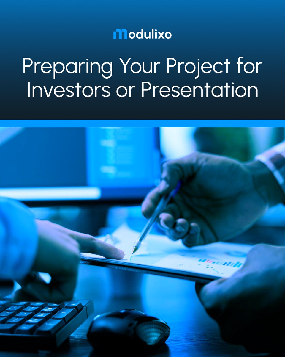 modulixocom's tweet image. Preparing Your Project for Investors or Presentation

🔵 Ideas need strong presentation.
• Polished renders, clean mockups, pro-grade previews.
✨ Serious visuals build serious perception.
#Modulixo #PitchReady #VisualPresentation