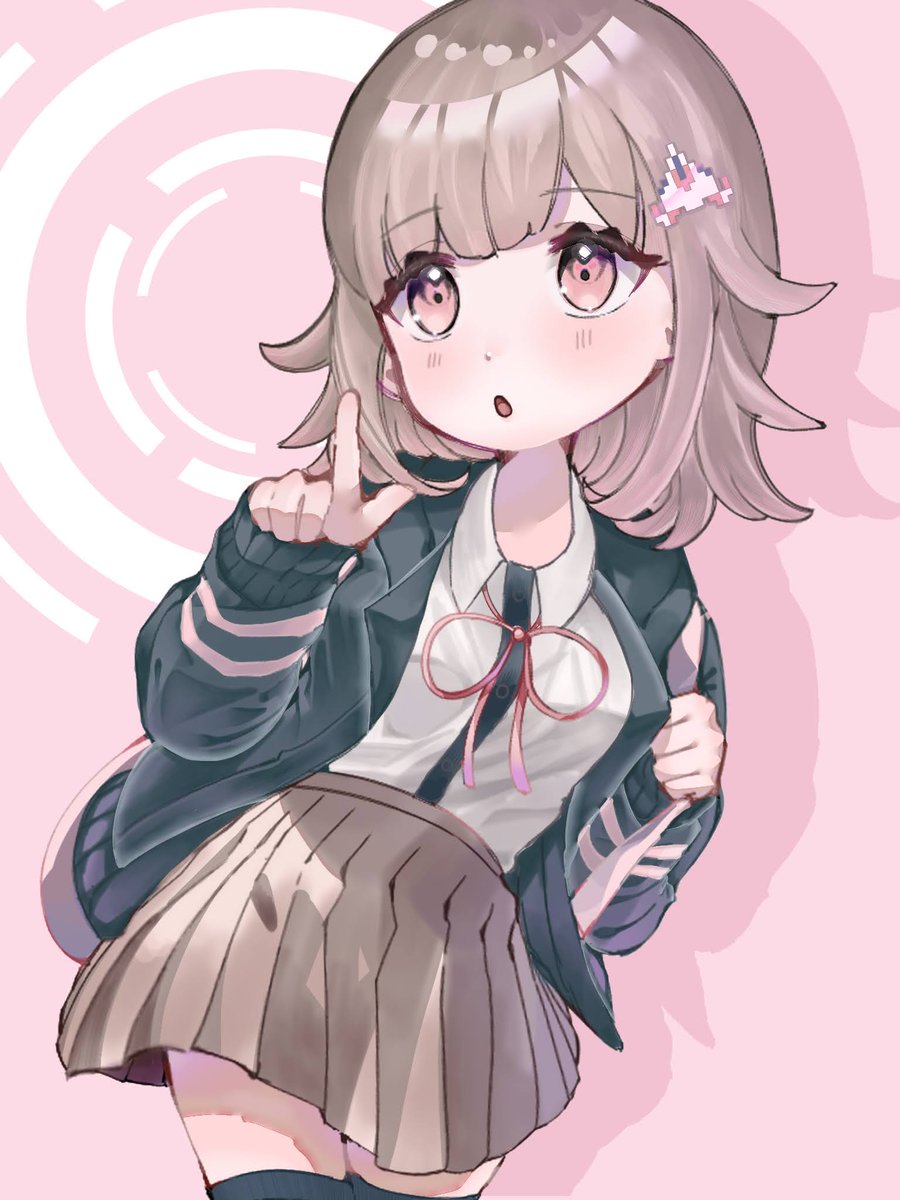 ダンガンロンパの七海千秋ちゃん🎮🩷 #ダンガンロンパ #七海千秋