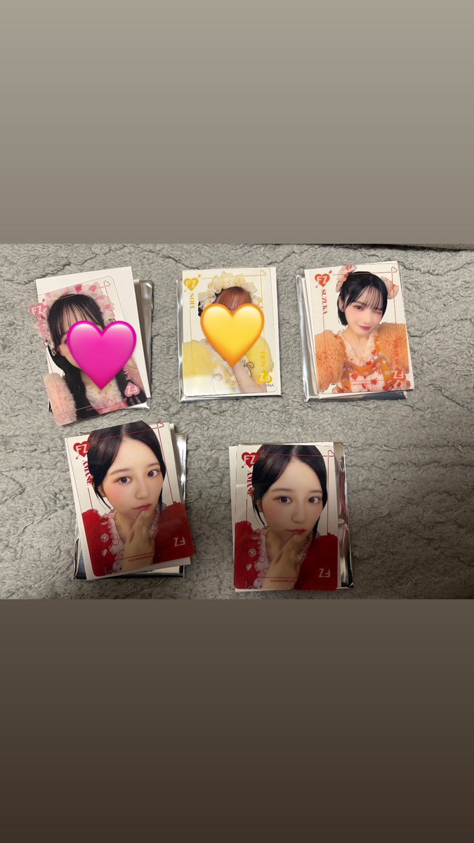 FRUITSZIPPER アジアツアー クリアトレカ 交換 【譲】鎮西 月足 【求