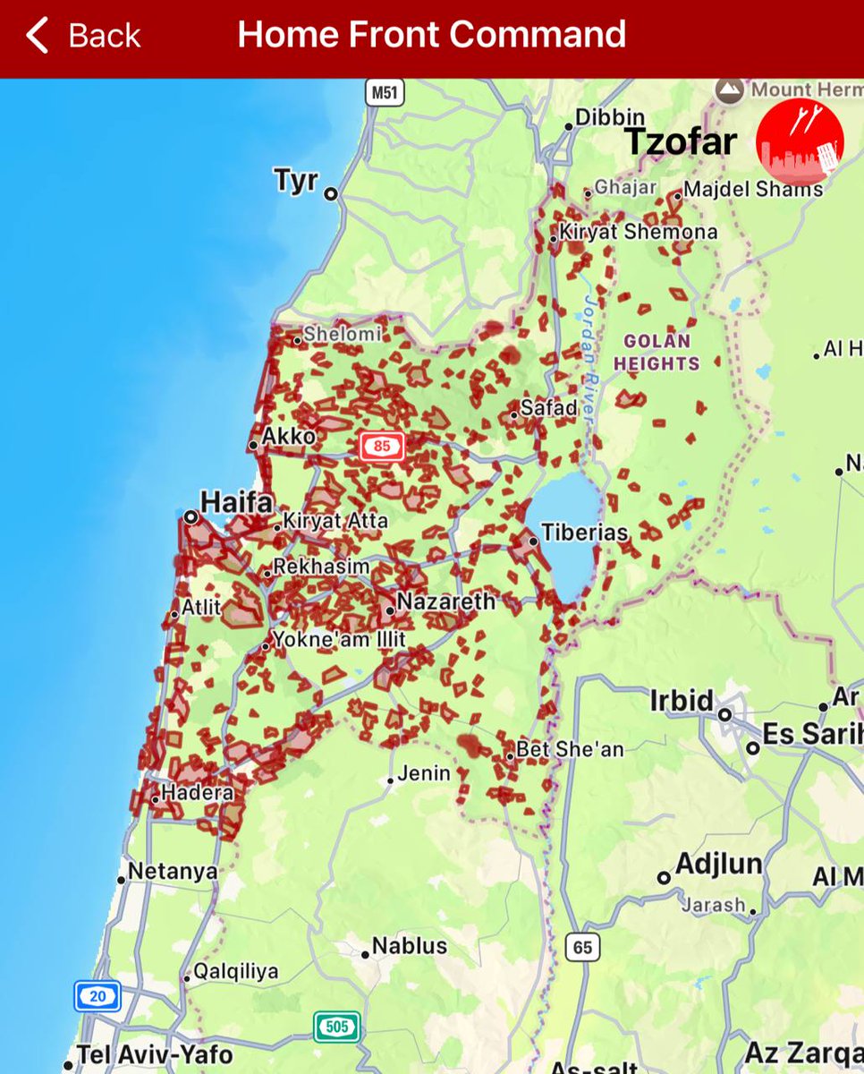 —❗️🇮🇱/🇮🇷 NEW: Launches detected towards Northern Israel