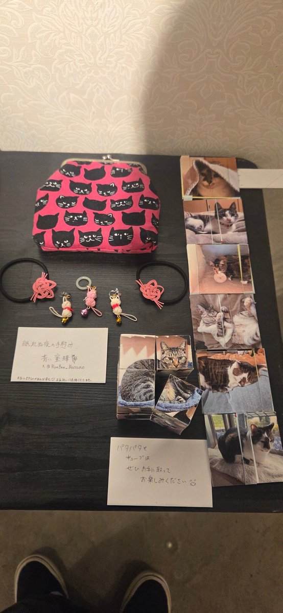 BlueBee_baccano's tweet photo. ２月振り返り④
にゃんでみっく展（2/17〜2/22）

今年も出展させていただきました(=^・^=)

私は作家ではないので
他とはけっこう毛並みの違う作品を並べてましたが
おもしろいな〜と思っていただけたら幸いです(*´ω｀*)

ありがとうございました

#ポランカ https://t.co/f76w60NOQy