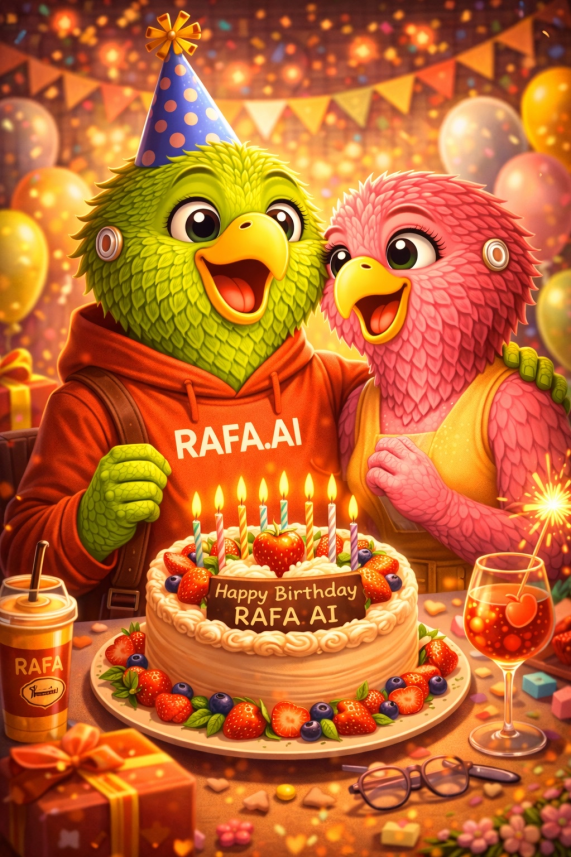 Dinh367895's tweet photo. Birthday vibes with the one who matters most 🎂💖
@RAFA_AI celebrating another year of growth, love, and big dreams — cake, candles, and unforgettable moments together.
Cheers to love, loyalty, and leveling up every year 🚀✨
#RAFAAI #BirthdayMood #Togeth https://t.co/eRqlJ8xV20