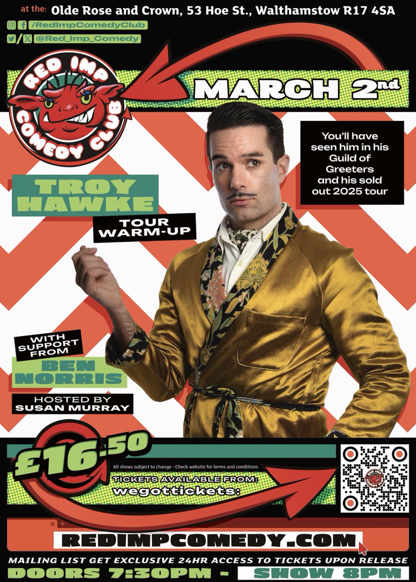 Red Imp Comedy Club tweet media