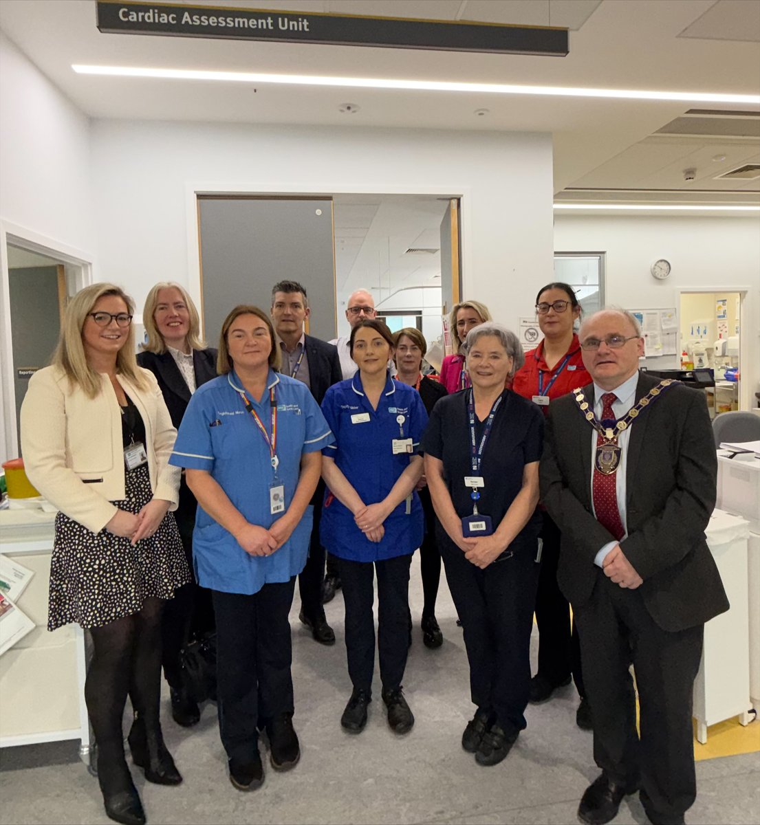 ChairFODC's tweet photo. (1/3) It was hugely important for me to visit Omagh Hospital and Primary Care Complex to gain greater insight the vital role our health professionals play within our wider health system. The hospital remains a highly valued asset for communities across the Western Trust area. https://t.co/FNv6E6NMwK