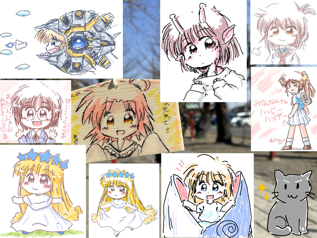 あいかわらず #今月描いた絵を晒そう 