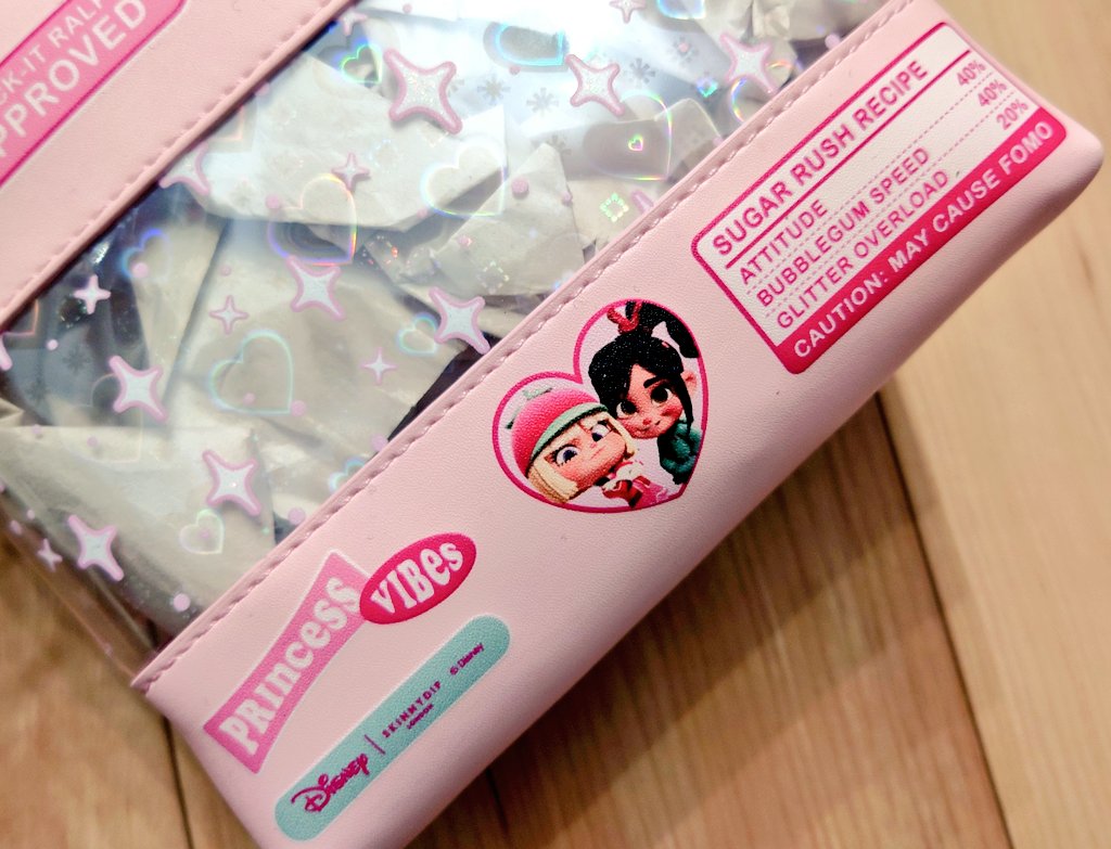 シュガーラッシュ、ポーチ発見！ちょいピンクすぎるけどデザインが