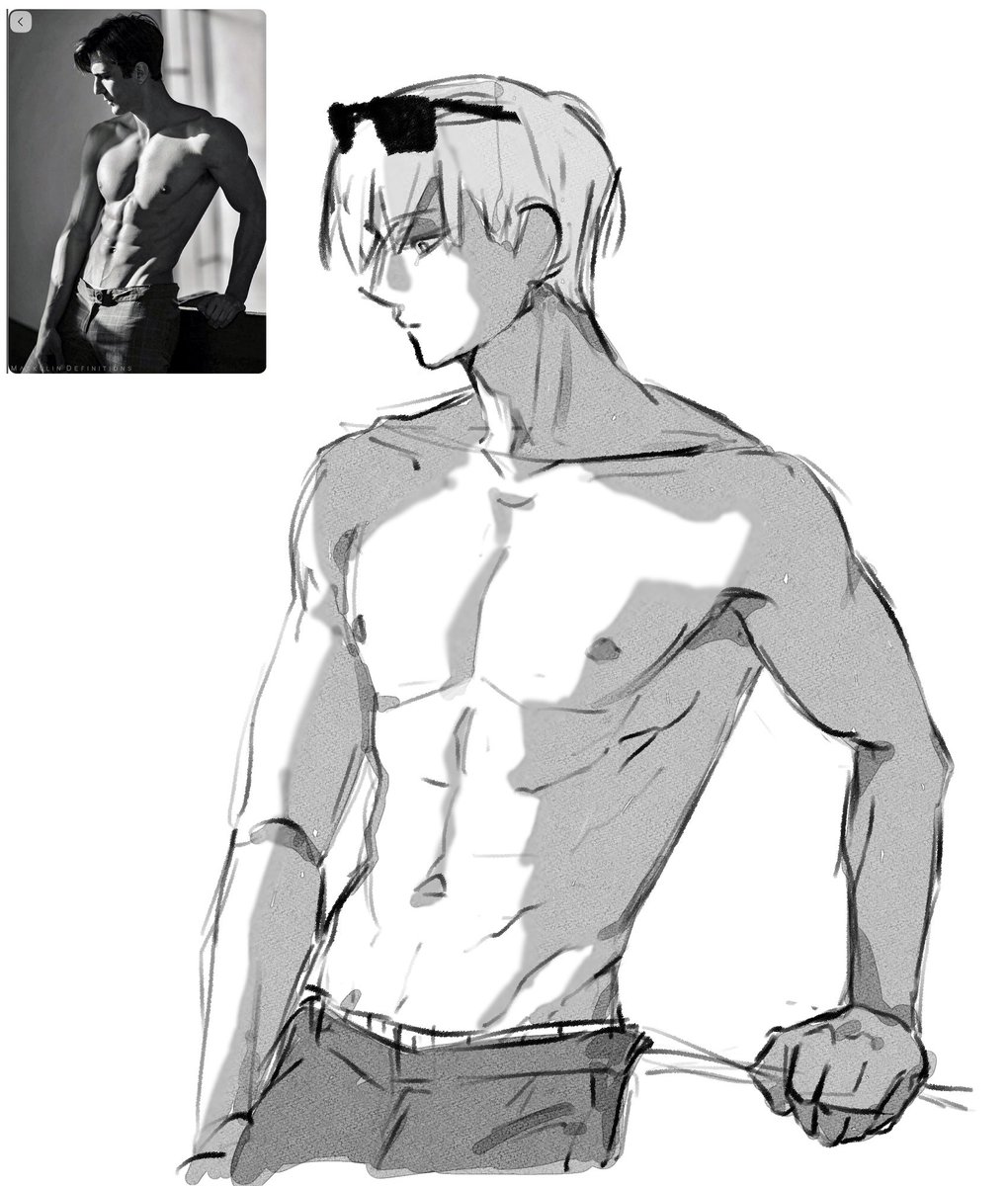 옆모습이 가장 그리기 쉬움...모오작