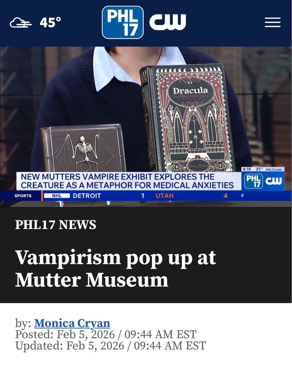 Mütter Museum tweet media