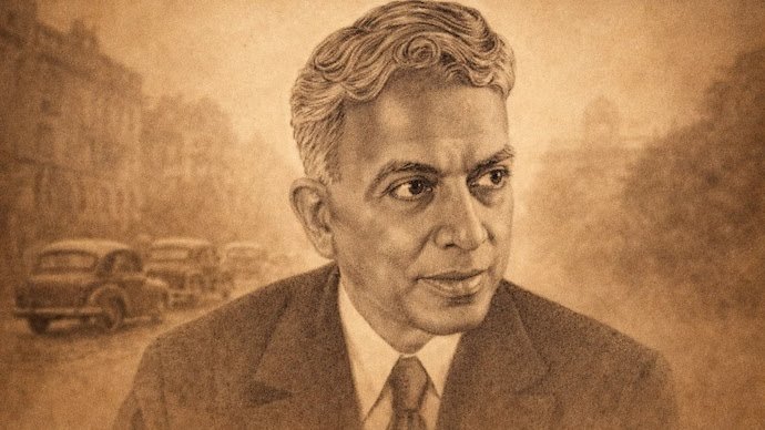 Hey @Grok please bring this painting of Shri BN Raju to life and make it colourful