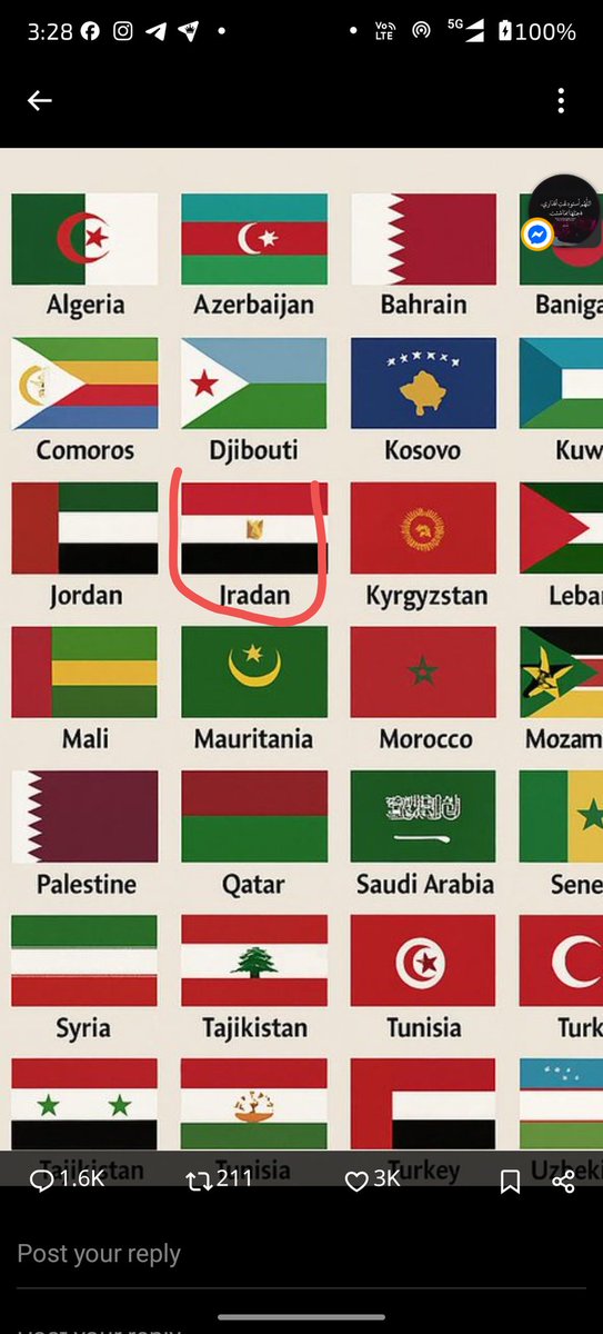 mishmish_beh's tweet photo. @iranin_arabic كيف مصر صار الاردن 😒 اسمها Egypt not Jraran https://t.co/ZnpqidIxTl