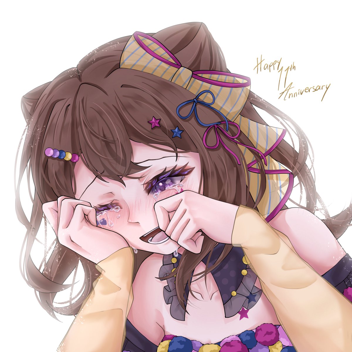 そして、
11周年おめでとうございます！🎊🎸

バンドリが本当に本当に大好きだよ！！❤️
#bandoriart #バンドリの日