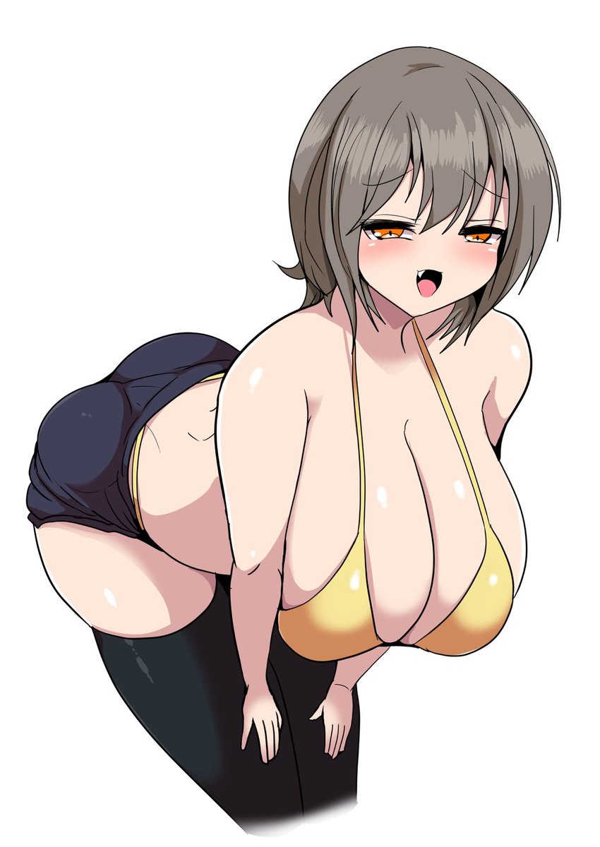 性癖
デカパイ黄色ビキニホットパンツ娘 