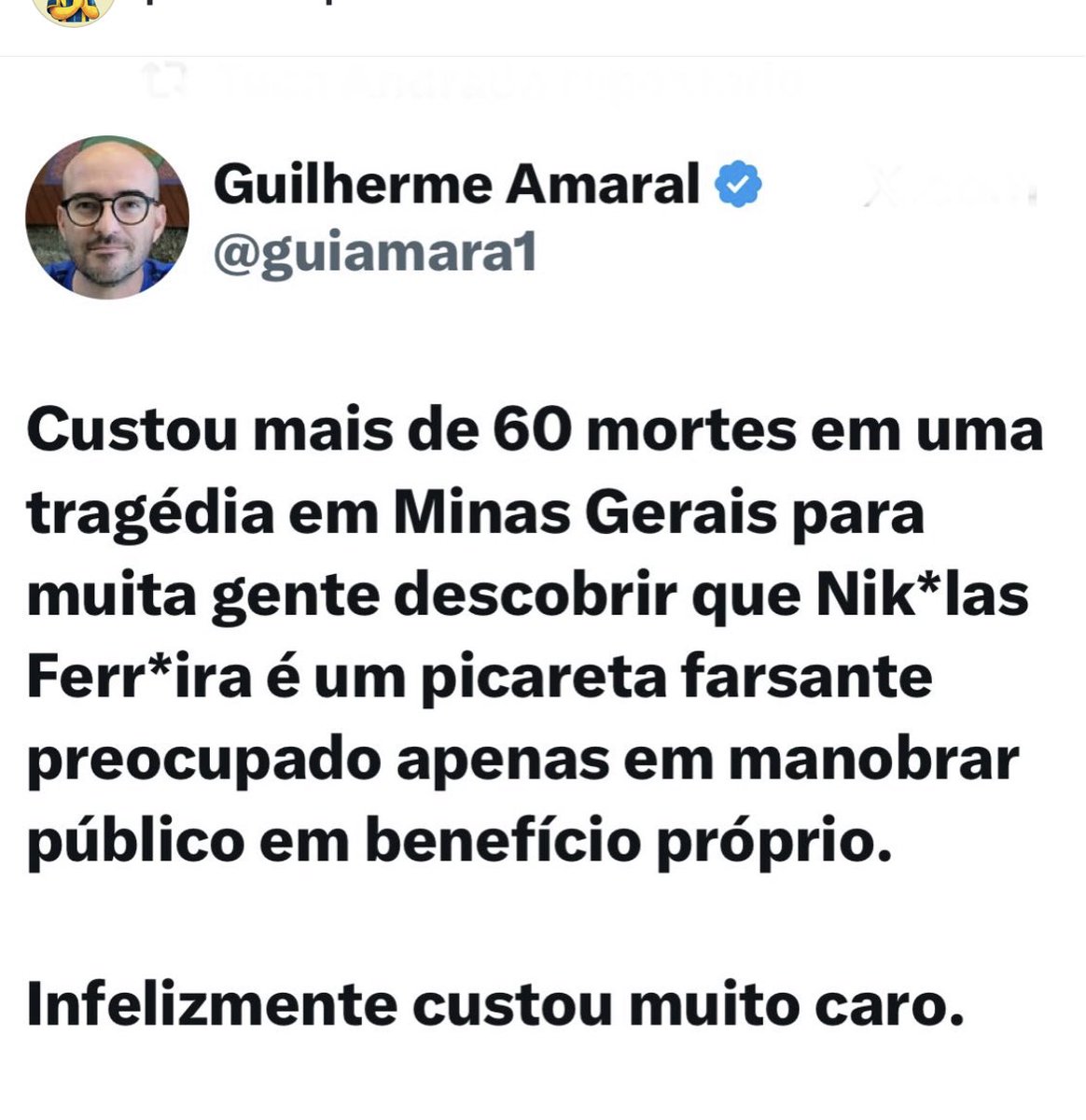 Isso , se descobriram ! Ou ainda passam pano para esse moleque irresponsável.