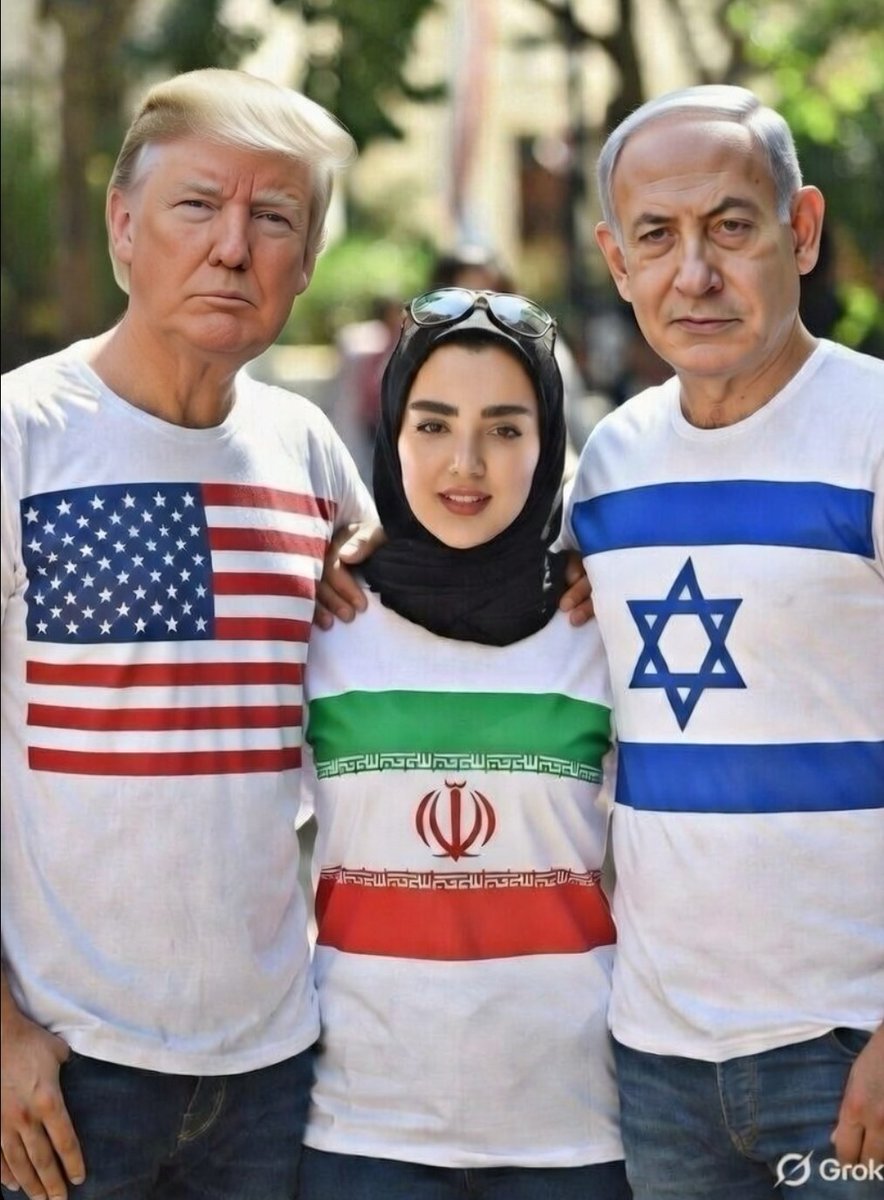 Congratulations and Thank you khomeini regime for giving this opportunity invade iran
-  DJ Trump &amp; BB Netanyahu
#iran #israel #tehran #telaviv #jerusalem #trump #DonaldTrump #bb #jihadi #invasion #Houthis #yemen #IslamicTerroristRegime #IStandWithIsrael