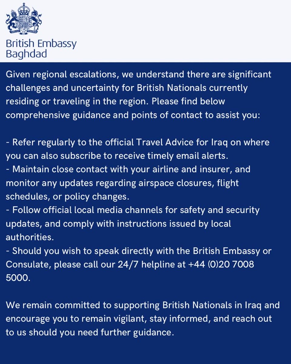 UK in Iraq 🇬🇧🇮🇶 tweet media