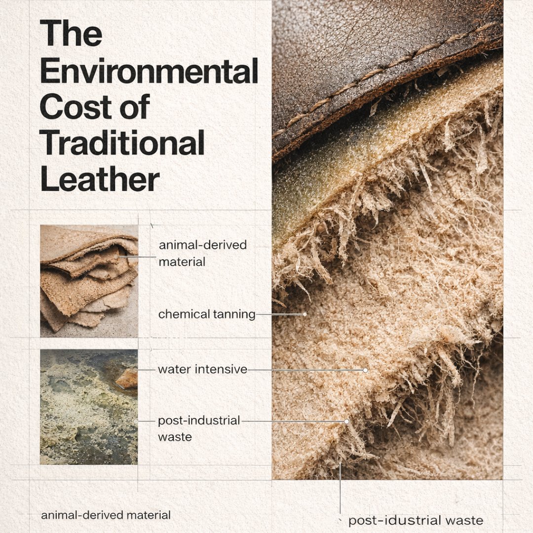 BioleatherInc's tweet photo. Rethink traditional leather

Did you know traditional leather harms both animals and the planet? 🐄 It’s time to explore sustainable alternatives that reduce waste and environmental impact. Let’s choose better for tomorrow!

#SustainabilityMatters #EcoLiving #ConsciousChoices https://t.co/xxhfA6okmD