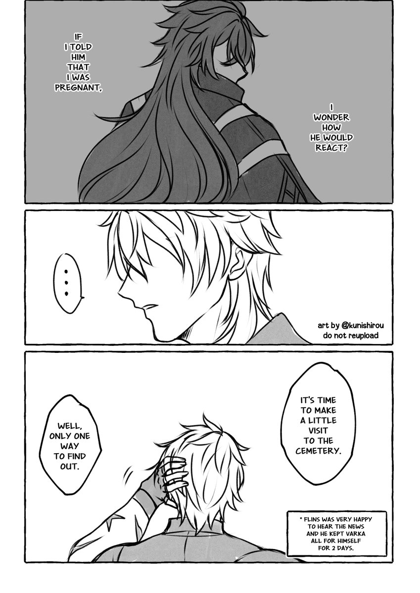 kunishirou's tweet photo. #flinsvar #lightknight
Omegaverse AU
Excerpt part 7 (the real one this time)

Remember, everyone, communication is key instead of overthinking alone 👍 https://t.co/QnZqq3wIFl