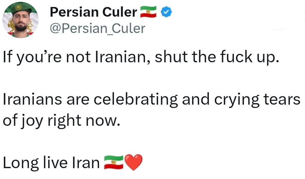 DavidJHarrisJr's tweet image. 🇮🇷THE IRANIANS ARE REJOICING!🙌🏾