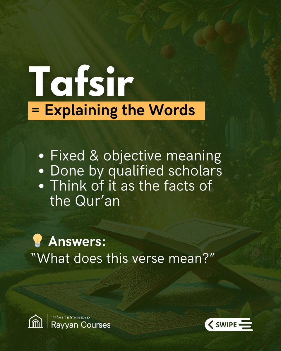 rayyaninst's tweet photo. Many of us read the Qur’an.
Some of us study its meaning.
But how many of us truly reflect on what Allah is saying to us?

Will You Not Ponder?
✨ Bite-sized sessions
✨ Self-paced learning
✨ No Arabic required

Your journey of reflection starts here:
https://t.co/5JOSnKukOb https://t.co/5SmfwbUhtA